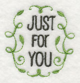 Just For You Jar Cover