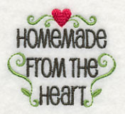 Homemade from the Heart Jar Cover