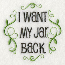 I Want My Jar Back Jar Cover