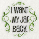 I Want My Jar Back Jar Cover