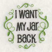 I Want My Jar Back Jar Cover