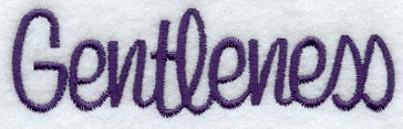 Text - Gentleness