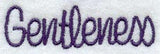 Text - Gentleness