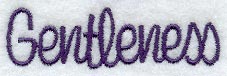 Text - Gentleness
