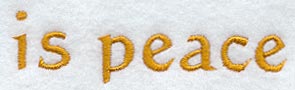 Text - is peace