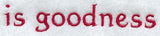 Text - is goodness
