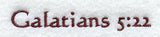 Galations Citation
