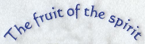 The Fruit of the Spirit Text