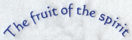 The Fruit of the Spirit Text