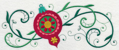 Trimming the Tree Ornament Border