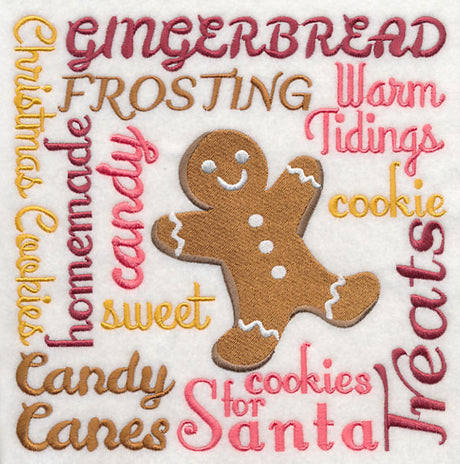 Gingerbread Frosting Square