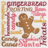 Gingerbread Frosting Square