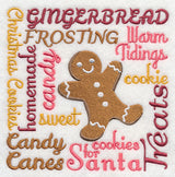 Gingerbread Frosting Square