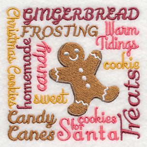 Gingerbread Frosting Square