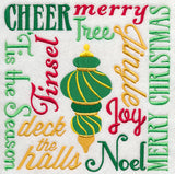 Deck the Halls Square