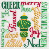 Deck the Halls Square