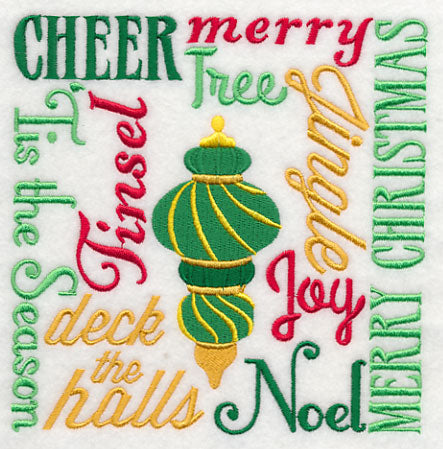 Deck the Halls Square