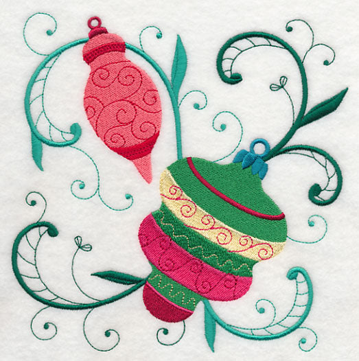 Trimming the Tree Ornament Square