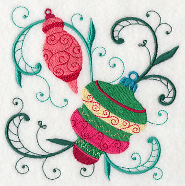 Trimming the Tree Ornament Square