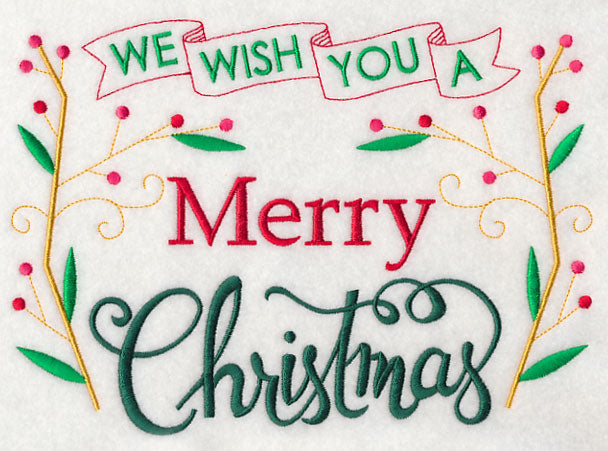 We Wish You A Merry Christmas