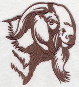 Boer Goat Silhouette