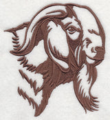 Boer Goat Silhouette