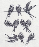 Swallows on a Wire