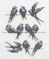 Swallows on a Wire