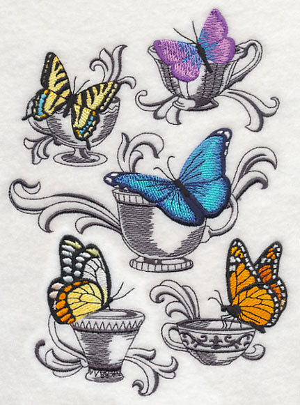 Butterflies at Tea Time