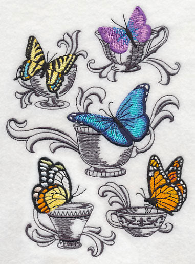 Butterflies at Tea Time