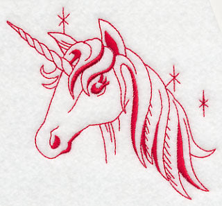 Unicorn Magic 3 (Redwork)