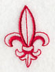Fleur de Lis (Redwork)
