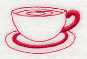 French Coffee (Redwork)