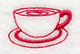 French Coffee (Redwork)