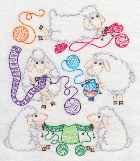 Ewe Love Knitting (Vintage)