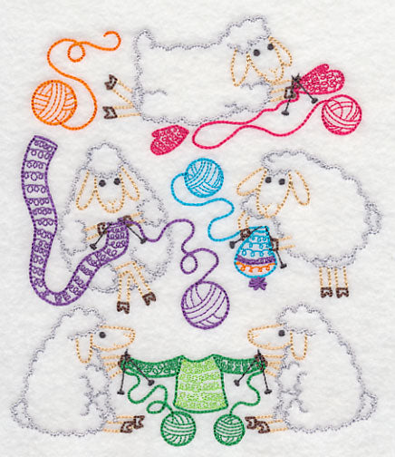 Ewe Love Knitting (Vintage)