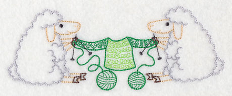 Ewe Love Knitting 4 (Vintage)