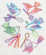 Baking Birdies (Vintage)