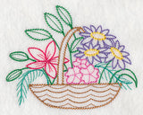 Fresh Flower Basket 2 (Vintage)