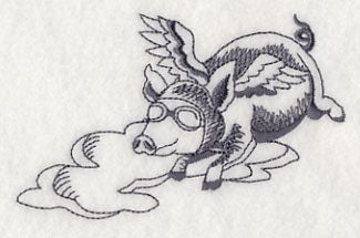 Flying Pigs and Plane 2