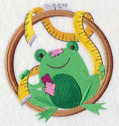 Hoop It Up Frog
