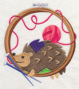Hoop It Up Hedgehog - Knitting