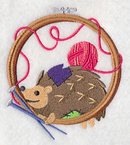 Hoop It Up Hedgehog - Knitting