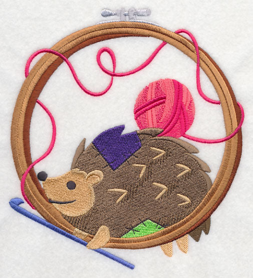 Hoop It Up Hedgehog - Crocheting