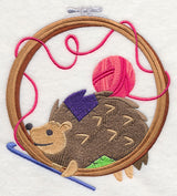 Hoop It Up Hedgehog - Crocheting