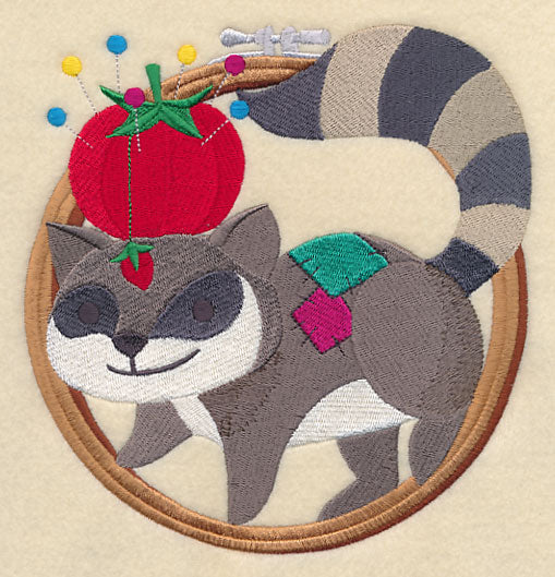 Hoop It Up Raccoon