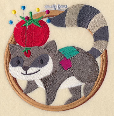 Hoop It Up Raccoon