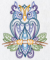 Finely Feathered Owl (Vintage)