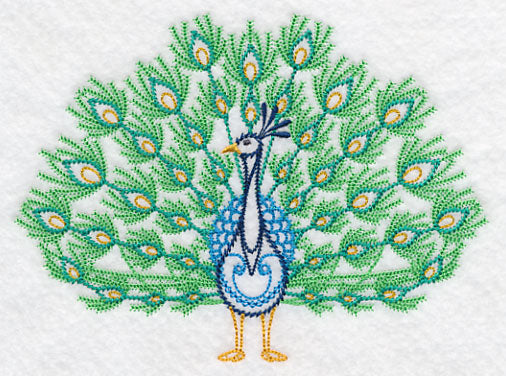 Proud Peacock (Vintage)