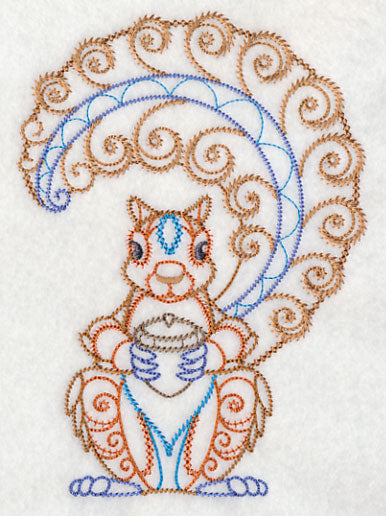 Acorn Harvest Squirrel (Vintage)